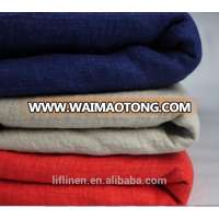 100% flax linen fiber fabric